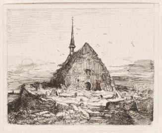 Kirchlein Mit Friedhof