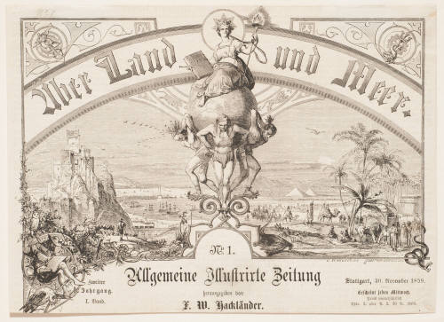 First Version for Title Image for Ãœber Land Und Meer
