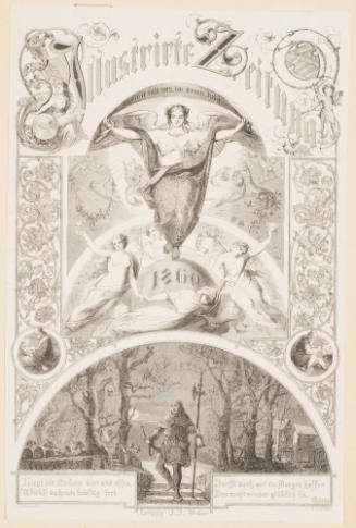 Proof for Title Page Illustrirte Zeitung
