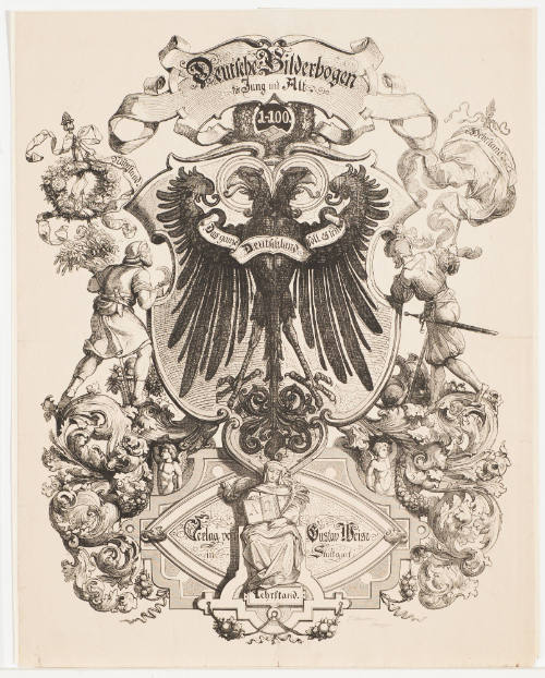 Title Page for Deutche Bilderbogen fÃ¼r Jung und Alt/1-100