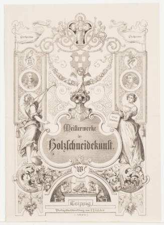 Prospectus for Meisterwerke Der Holzschneidekunst
