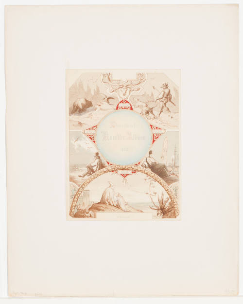 Title Page for DÃ¼sseldorf KÃ¼nstler Album - North /West / Ost / SÃ¼d