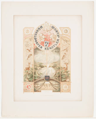 Title Page for DÃ¼sseldorf KÃ¼nstler Album