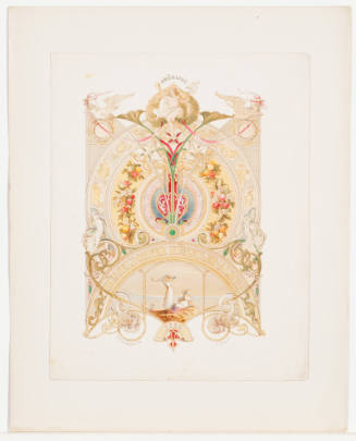 Title Page for DÃ¼sseldorf KÃ¼nstler Album -FrÃ¼hling