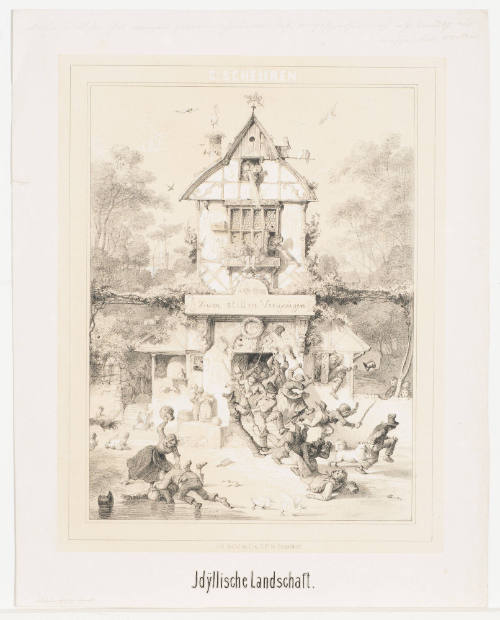 Idÿllische Landschaft