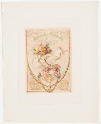 Title Page from the Book Lieder De Heimath