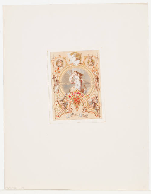 Title Page for Siöfröken by Walter Scott