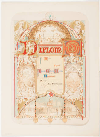 Diplom für Herrn… Männer Gesang Vereins Düsseldorf