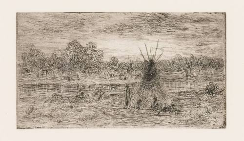 Camp on the Little Horn