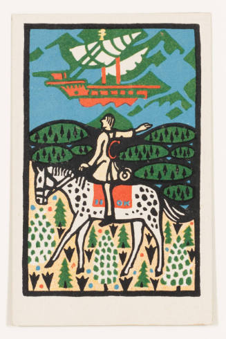 Rider and Sailboat