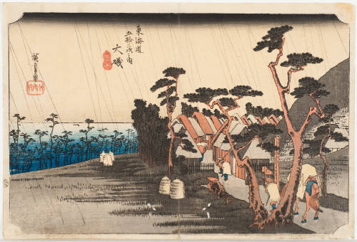 No. 9 Tora's Rain at Oiso (Oiso tora ga ami)