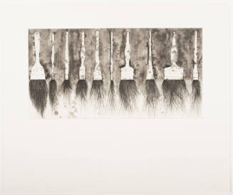 Five Paint Brushes (2nd State)