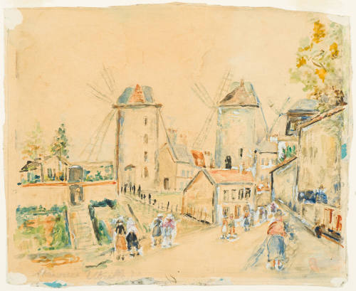 copy after "Windmills, Montmarte"