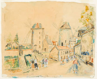 copy after "Windmills, Montmarte"