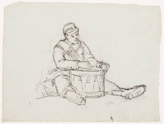 Study for Evening of the Battle (1882)