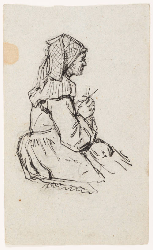 Study for "The Harvest Festival (sometimes called Harvest Dance)"