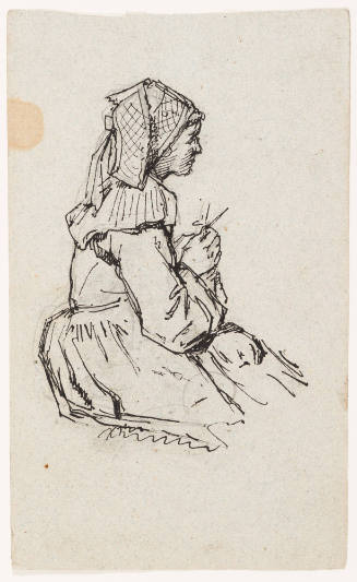 Study for "The Harvest Festival (sometimes called Harvest Dance)"