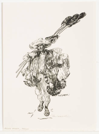Broom Vendor, Mexico
