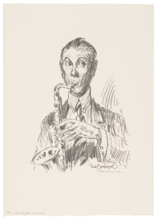 The Saxophone Player