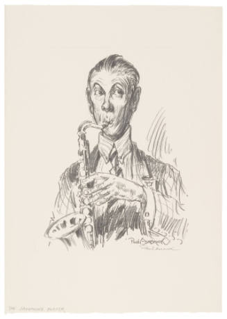 The Saxophone Player