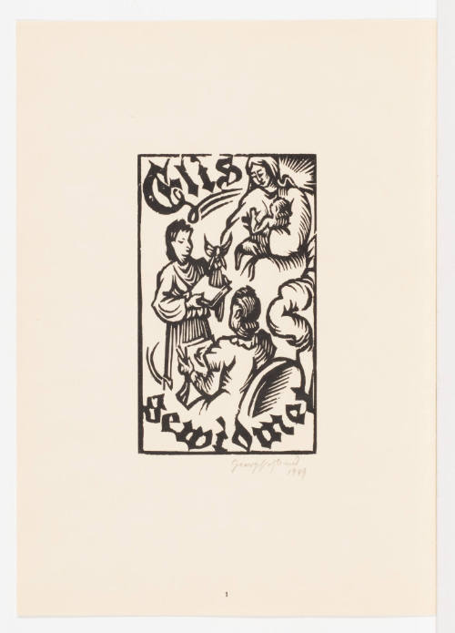 Widmungsblatt