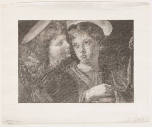 Detail from "The Baptism of Christ"