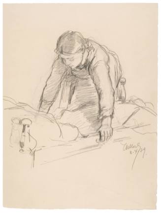 Study for The New Arrival