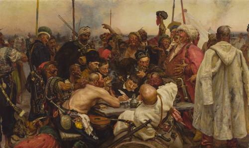 The Zaporozhye Cossacks Replying to the Sultan 1891