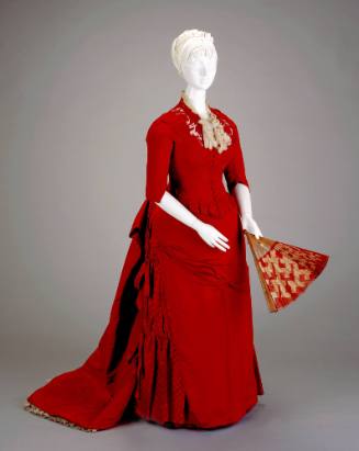 Reception Dress: Bodice, Chemisette and Skirt