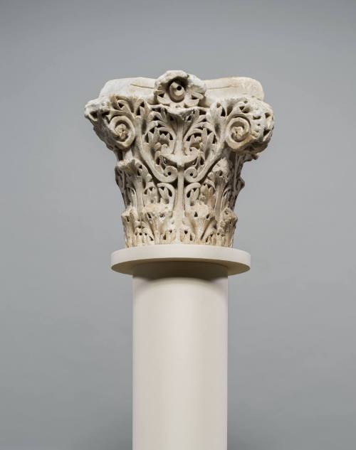 Column Capital with Acanthus Leaves