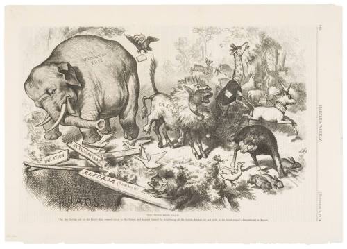 The Third-Term Panic from Harper's Weekly, 11/7/1874