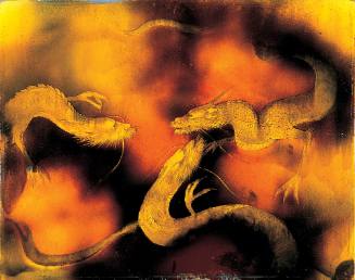 Plaque: A Trinity of Dragons - Earth, Fire and Water