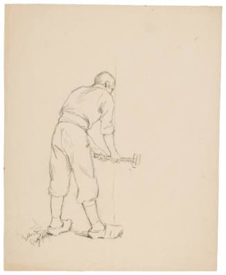 Study for Forging the Cross (ca.1904-05)