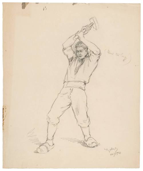 Study for Forging the Cross (ca.1904-05)