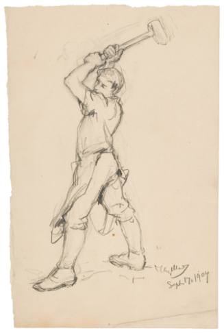 Study for Forging the Cross (ca.1904-05)
