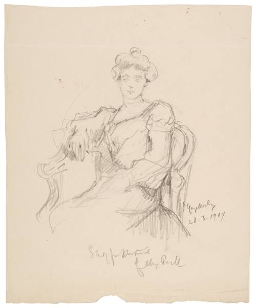 Study for Portrait of May Peck
