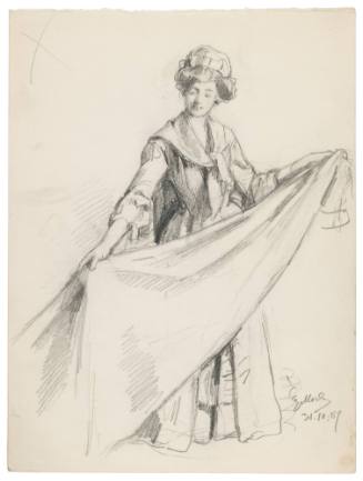 Study for Sewing the Flag