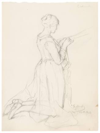 Study for Sewing the Flag