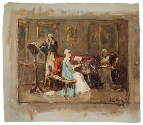 Study for Washington in Time of Peace