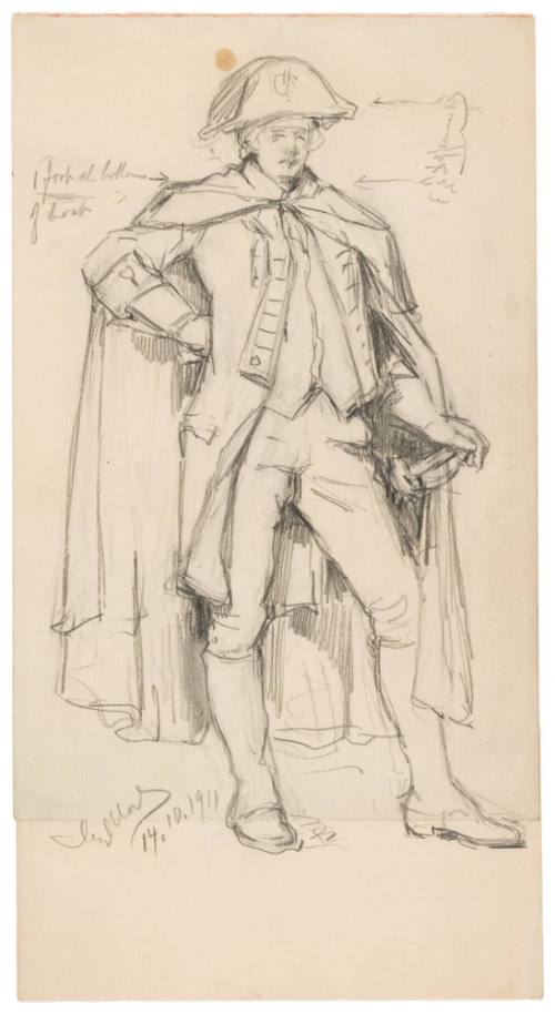 Study for Washington Crossing the Delaware (1912)