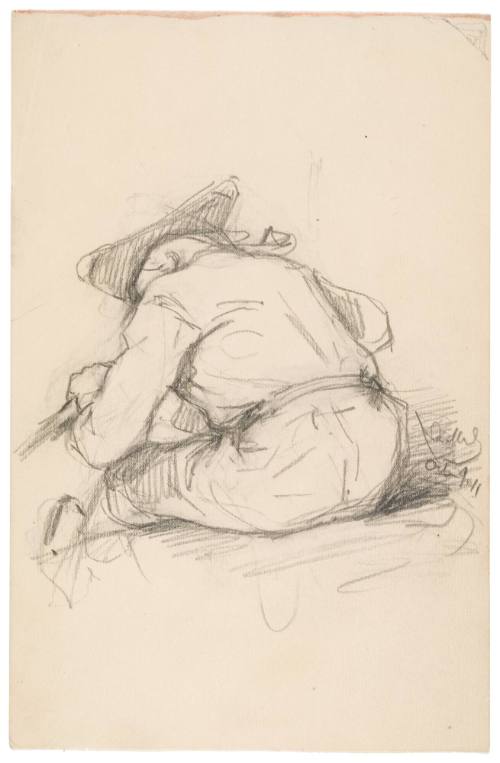 Study for Washington Crossing the Delaware (1912)