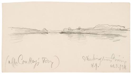 Study for Washington Crossing the Delaware (1912)