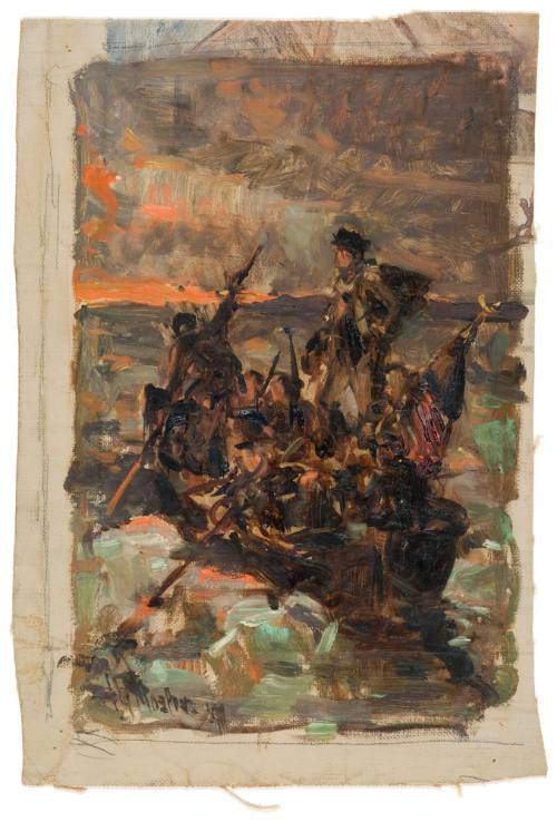 Study for Washington Crossing the Delaware (1912)