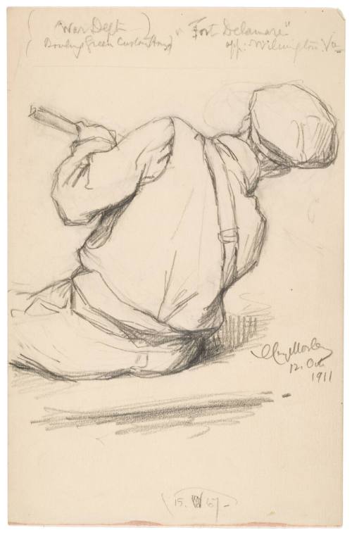 Study for Washington Crossing the Delaware (1912)