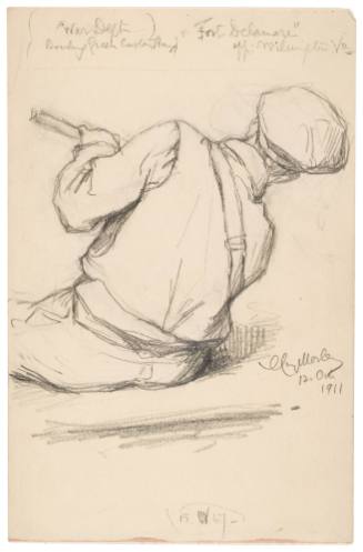 Study for Washington Crossing the Delaware (1912)