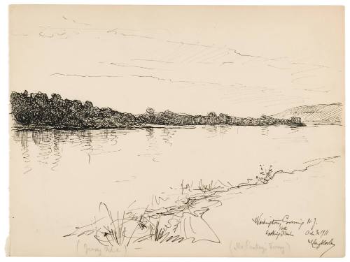 Study for Washington Crossing the Delaware (1912)