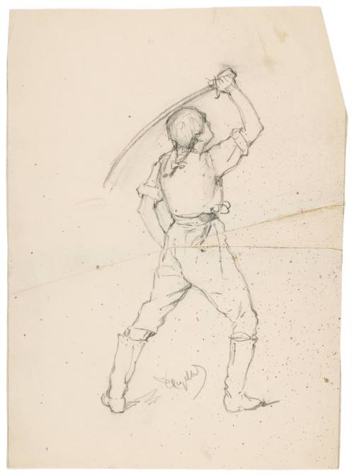 Study for The Triumphal Victory of the "Bonhomme Richard"