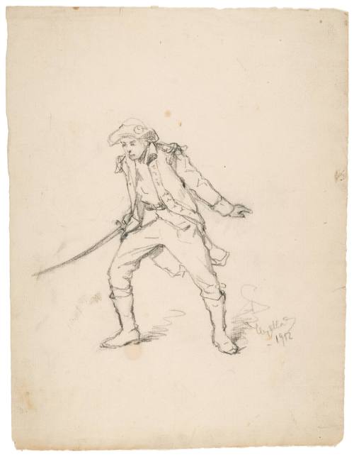 Study for The Triumphal Victory of the "Bonhomme Richard"