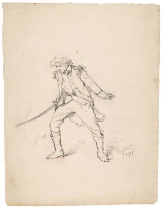 Study for The Triumphal Victory of the "Bonhomme Richard"