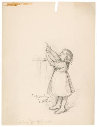 Study for Combing Grandpa's Hair